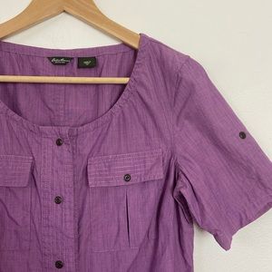 Eddie Bauer Purple Shirt